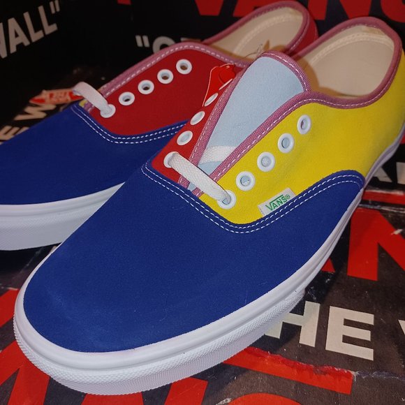 Vans Suede Off The Wall Sunshine Authentic Low US Men's 11.5 VN0A2Z5IWNY - Picture 5 of 13